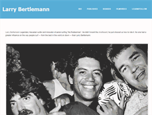 Tablet Screenshot of larrybertlemann.info